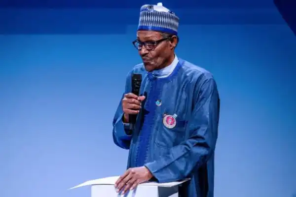 President Buhari Addresses World Leaders In Paris (Photos)